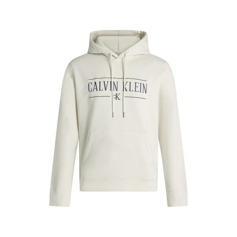 Calvin Klein Jeans Mikina grafitová / barva bílé vlny