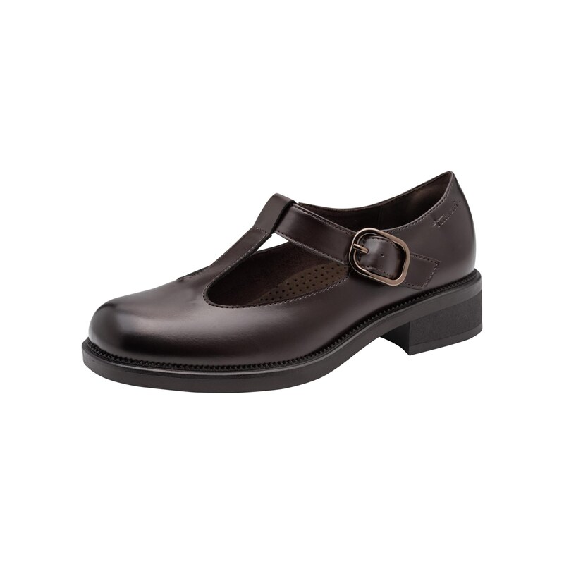 Tamaris Slipper tmavě hnědá