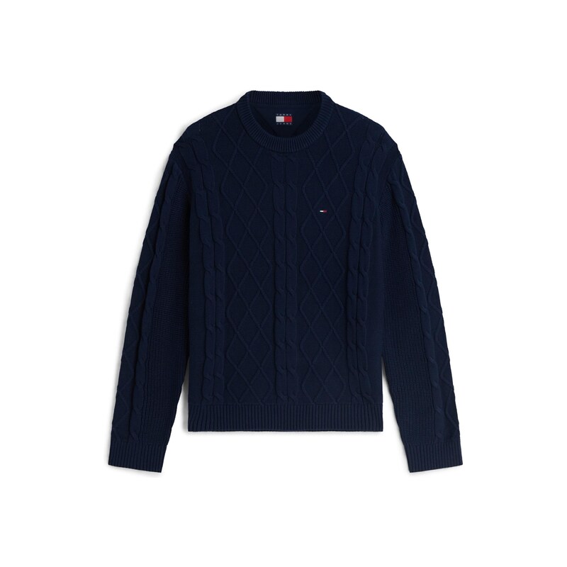 Tommy Jeans Svetr tmavě modrá