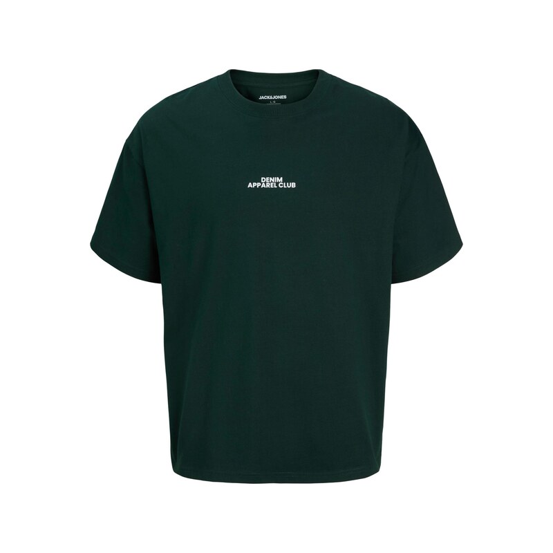 Jack & Jones Junior Tričko JJBAY tmavě zelená / bílá