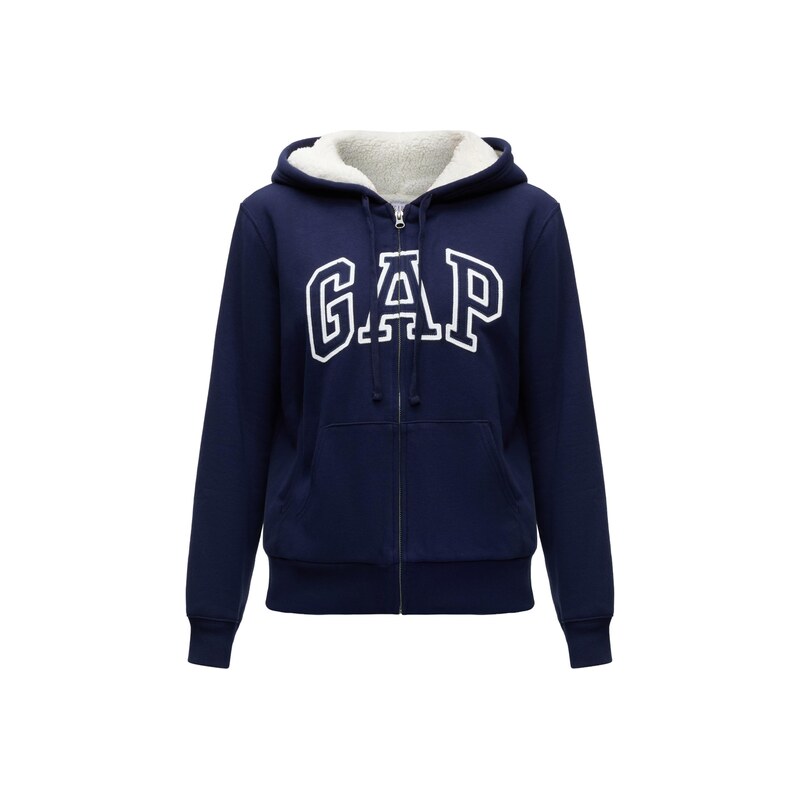 GAP Mikina V-FRANCHISE HERITAGE námořnická modř / bílá