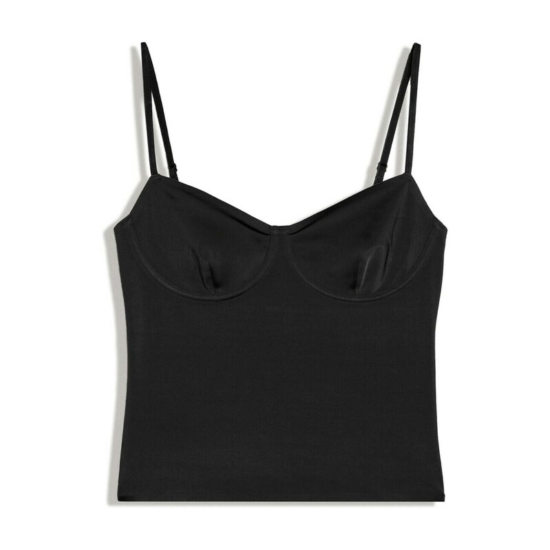 Bershka Top černá