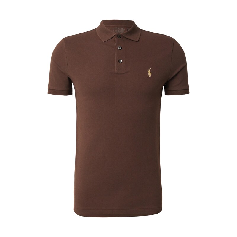 Polo Ralph Lauren Tričko tmavě hnědá