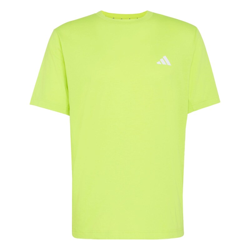 ADIDAS PERFORMANCE Funkční tričko svítivě žlutá / bílá
