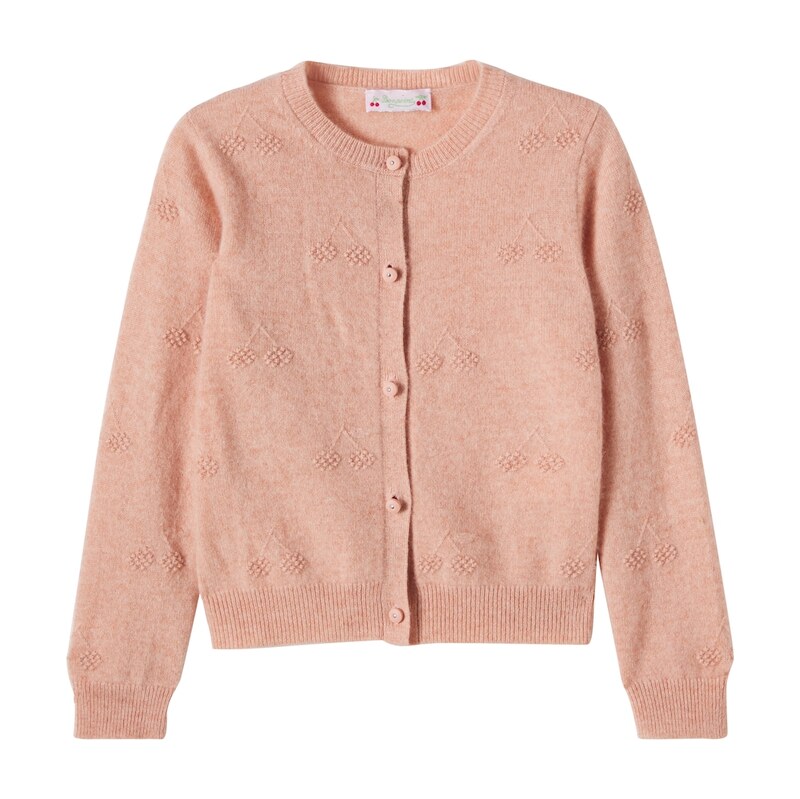 Bonpoint Manon embroidered cashmere cardigan
