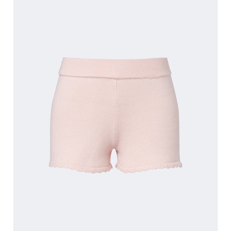 Posse Maisie knitted wool shorts