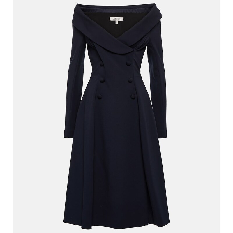 Dorothee Schumacher Off-shoulder midi dress