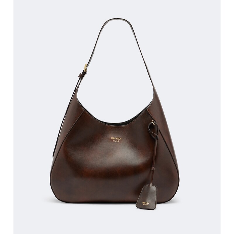 Prada Large leather shoulder bag