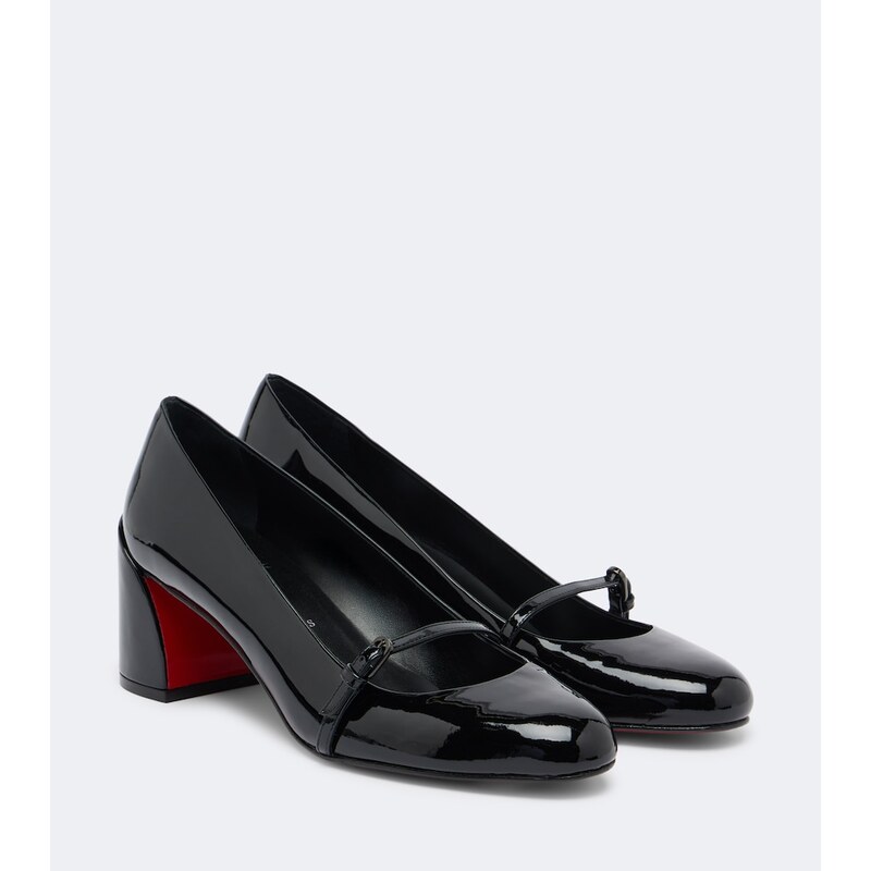 Christian Louboutin Jane Nina patent leather Mary Jane pumps