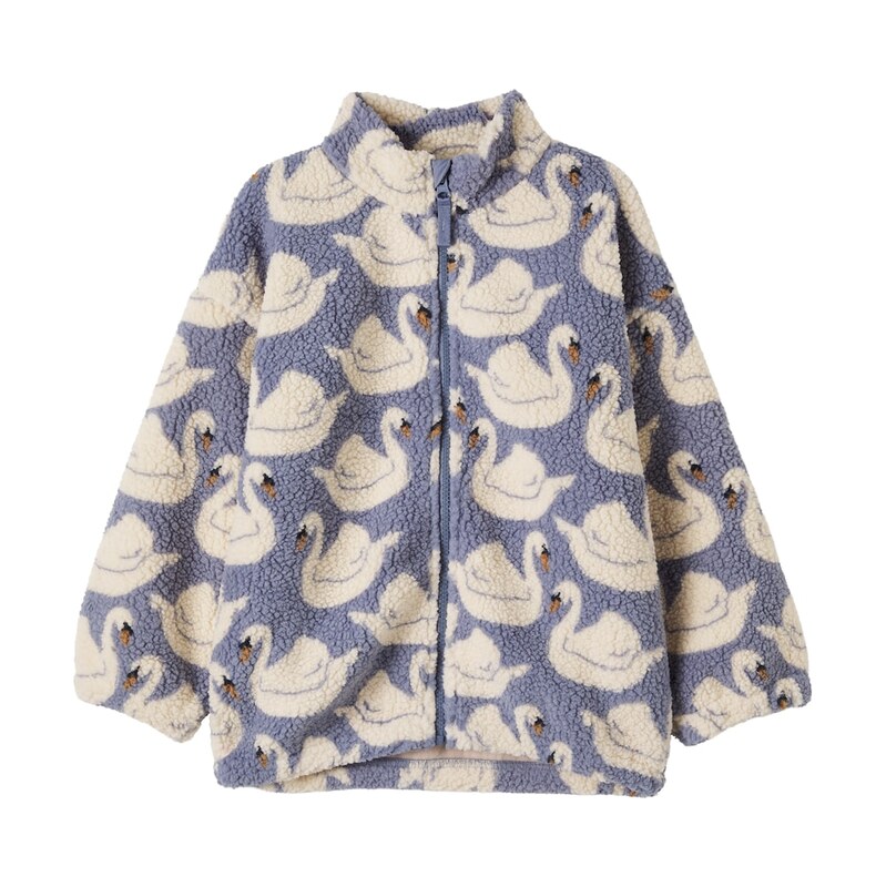 Konges Sløjd Jody printed teddy jacket