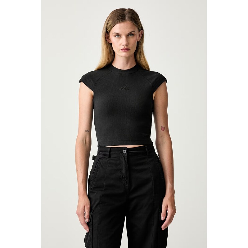 adidas crop top dámský s bavlnou