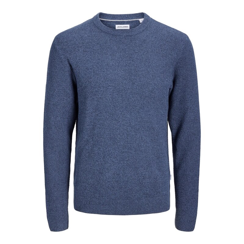 JACK & JONES Svetr JJERYDER modrý melír