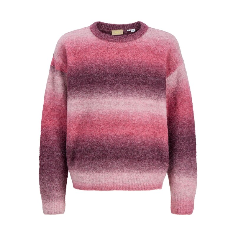 JJXX Svetr fialový melír / pink / růžová