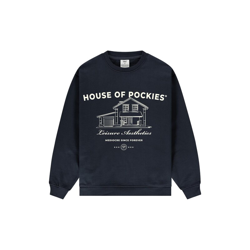 Pockies Mikina H.O.P. námořnická modř / bílá