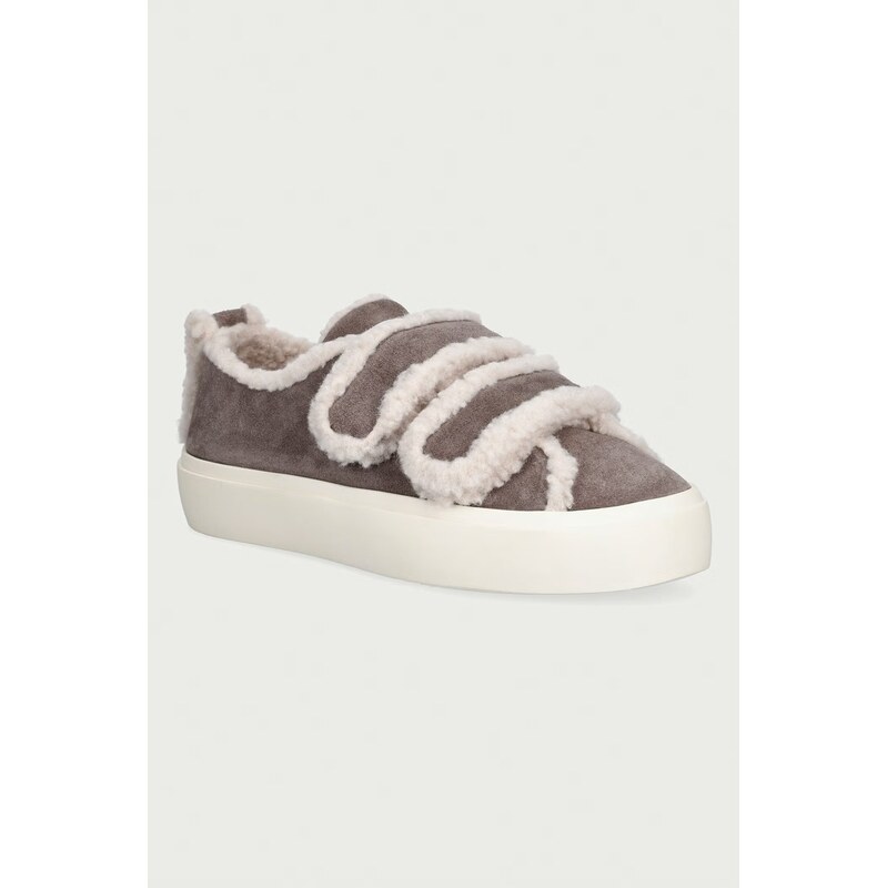 Inuikii Shearling Low Velcro sneakers boty dámské semišové