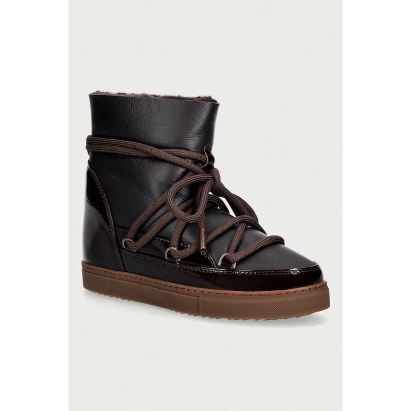 Inuikii Gloss Wedge sběhule dámské kožené