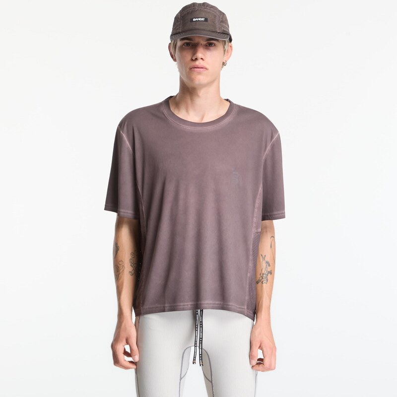Tričko BANDIT Mens FrioSoft Perforated Box Tee Espresso XL