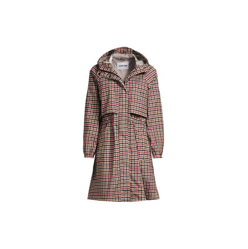 Squall Packable Waterproof Raincoat, Patterned, Women, size: 1X,