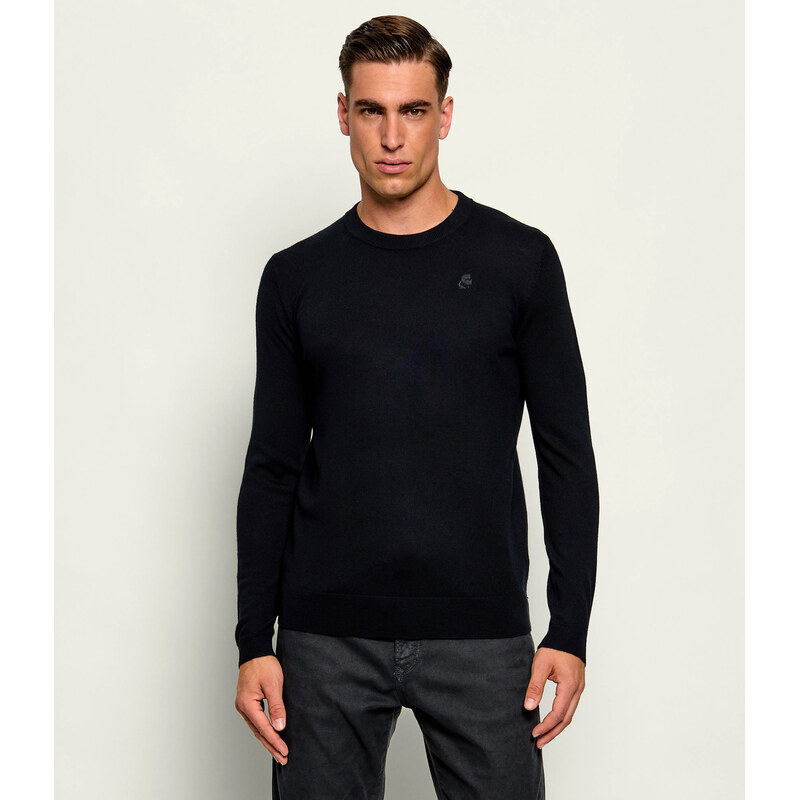 Karl Lagerfeld Vlněný svetr | regular fit