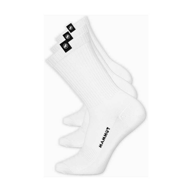 Ponožky Mammut Everyday Crew 3 pairs white/white/white