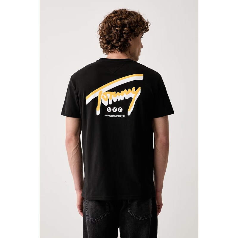 Tommy Jeans tričko pánské bavlněné