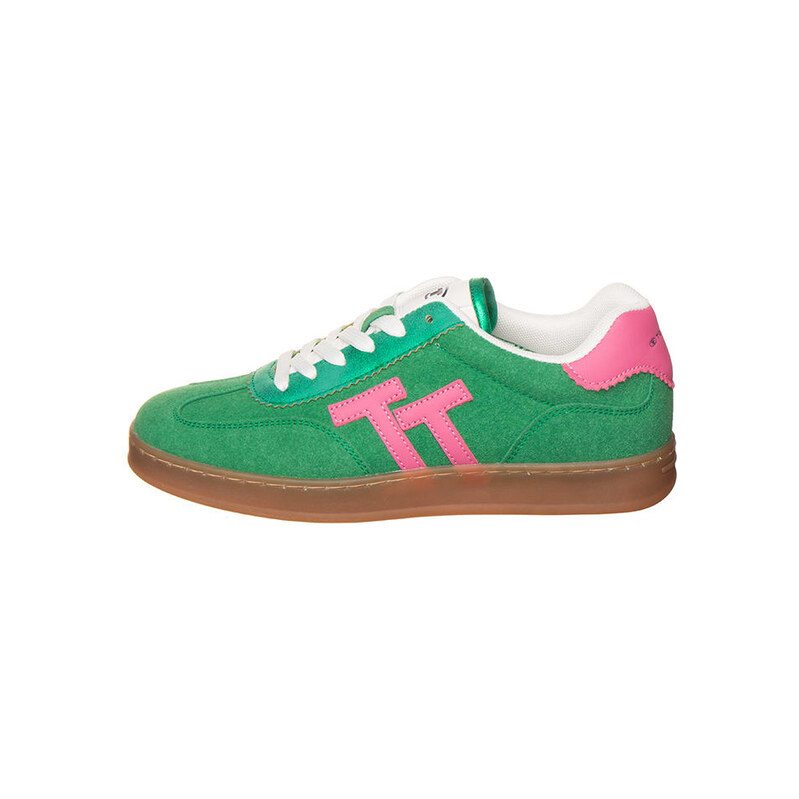 Tenisky Tom Tailor Grün/ Pink 9273469