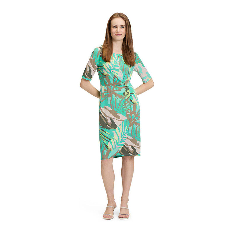 Šaty Betty Barclay Türkis/ Taupe 554041