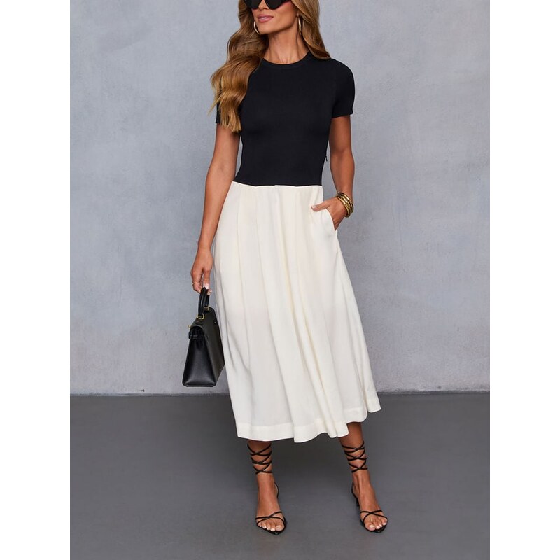 Šaty LA Angels Schwarz/ Creme 4321825