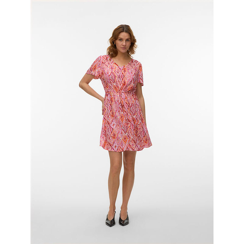 Šaty Vero Moda Pink/ Orange 1731163