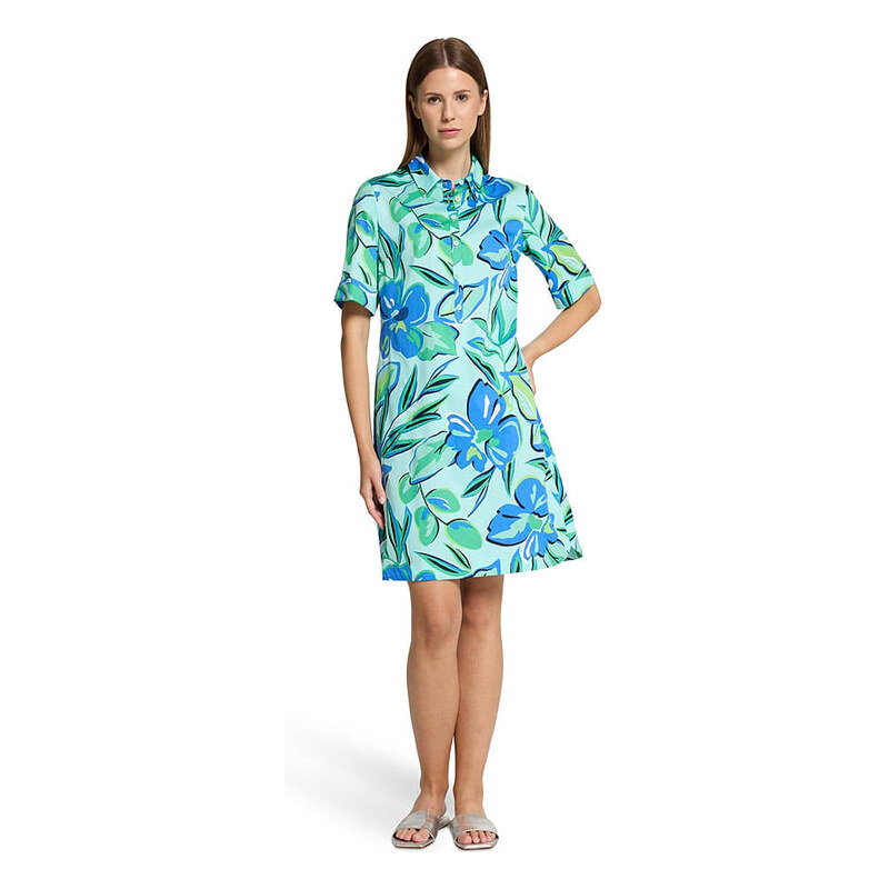 Šaty Betty Barclay Grün/ Blau 4548222