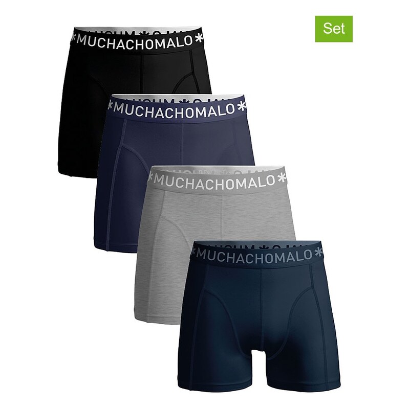 Boxerky Muchachomalo Dunkelblau/ Grau/ Schwarz 7380304