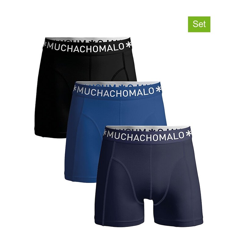 Boxerky Muchachomalo Dunkelblau/ Blau/ Schwarz 3366222