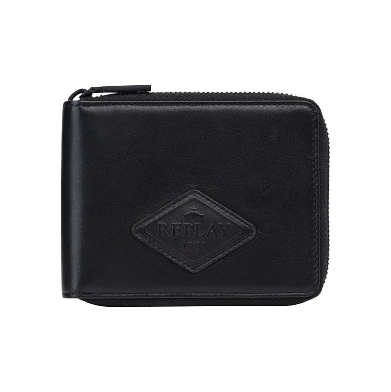 Peněženka Replay Schwarz - (B)20 x (H)9 cm 7791998