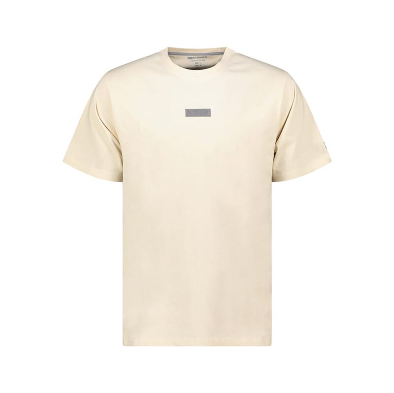 Tričko Geographical Norway Creme 3367622