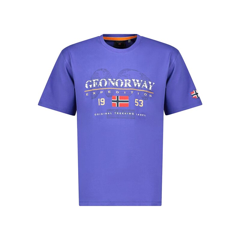 Tričko Geographical Norway Blau 6815620