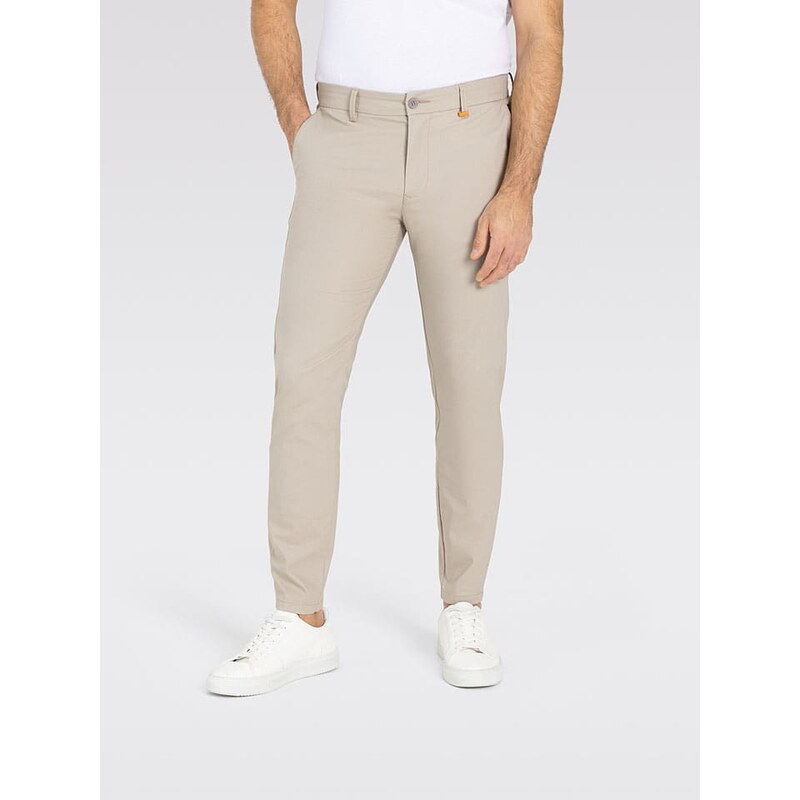 Kalhoty MAC Beige 2787142