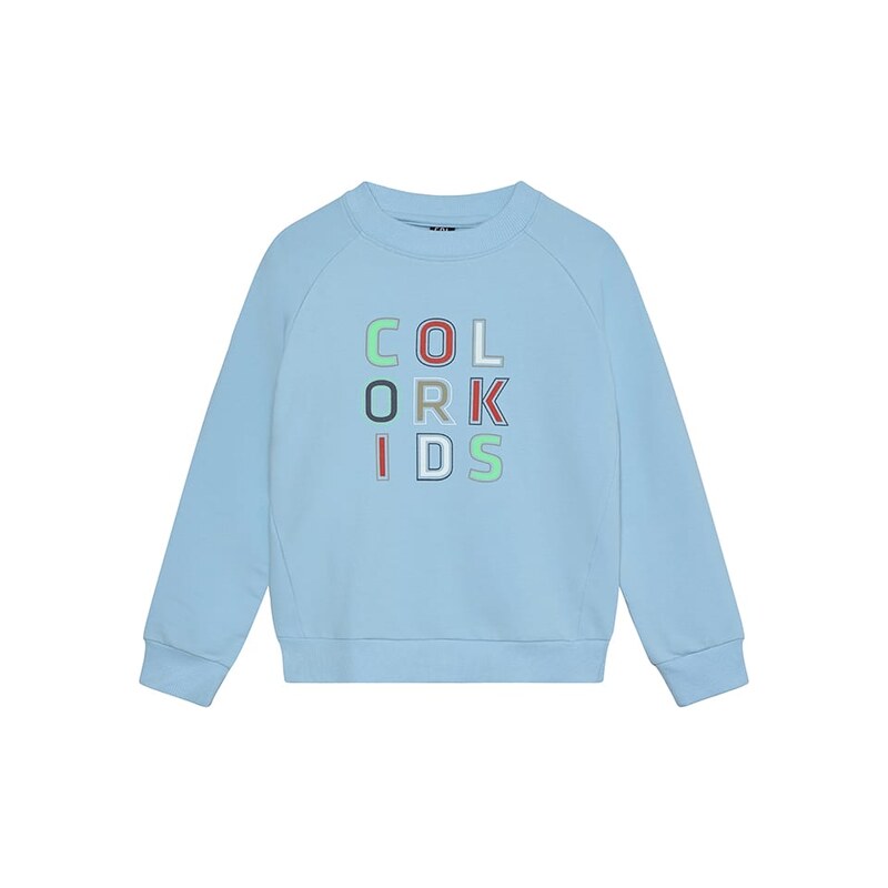 Dětská mikina Color Kids Hellblau 619948