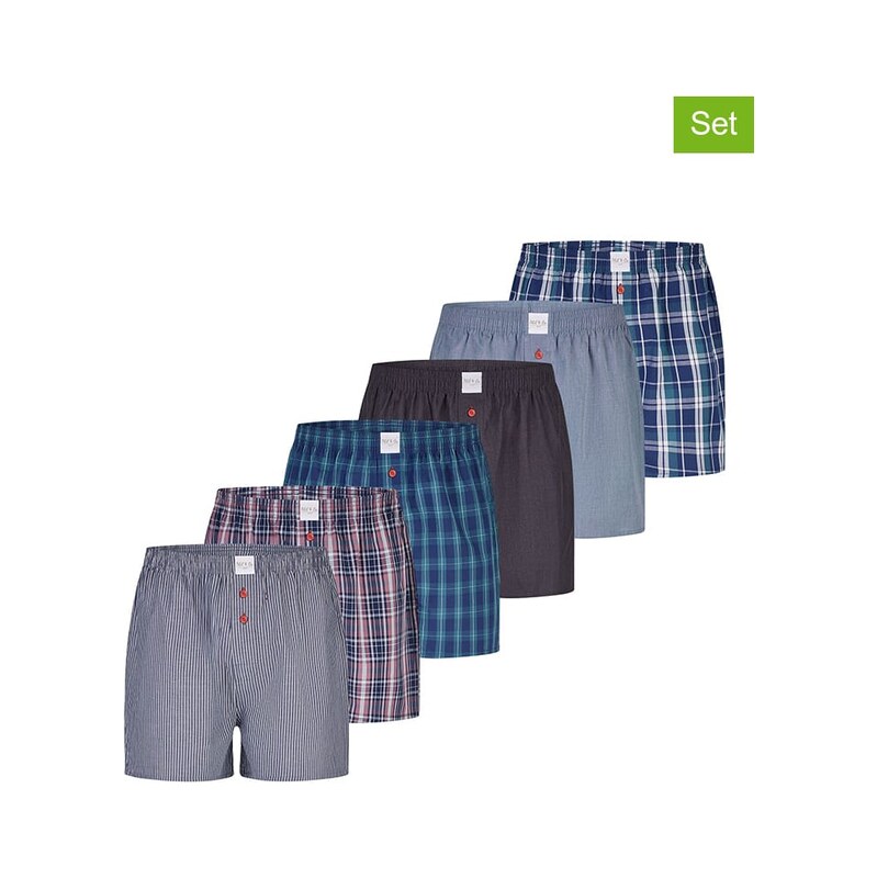 Boxerky Phil & Co. Berlin Blau/ Schwarz 4861728