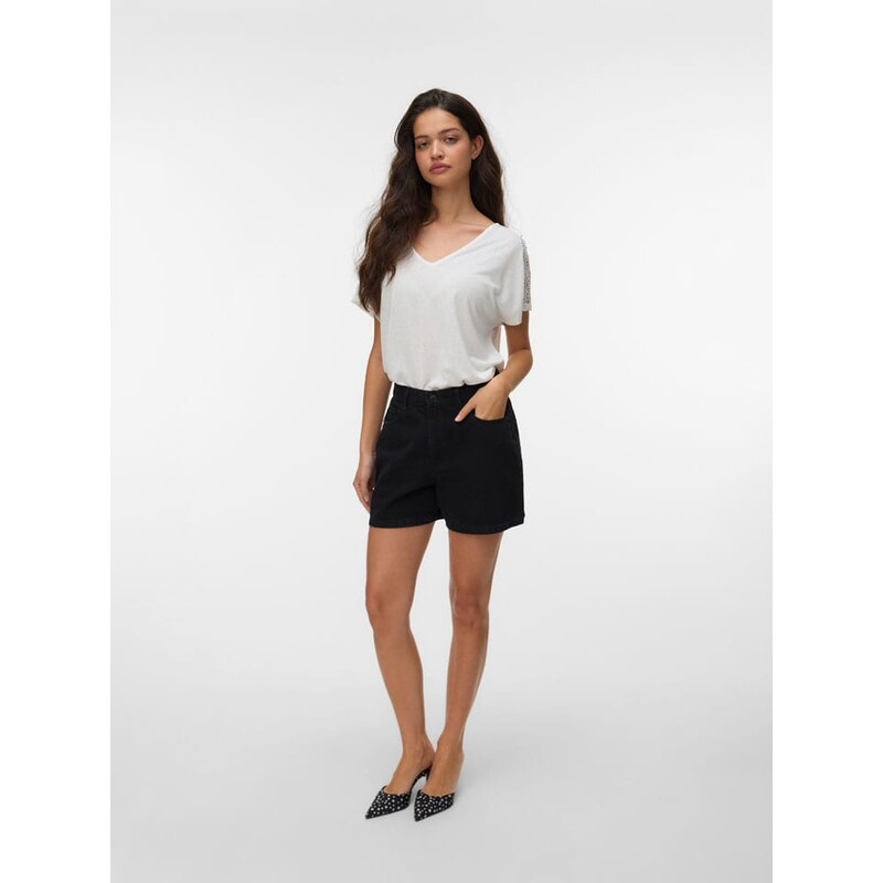 Tričko Vero Moda Weiß 807501