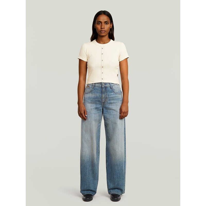 Tričko G-Star Creme 8723064