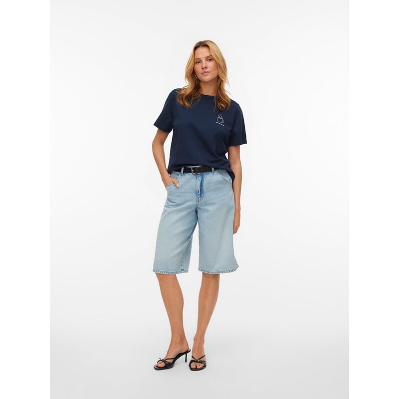 Tričko Vero Moda Dunkelblau 9248104