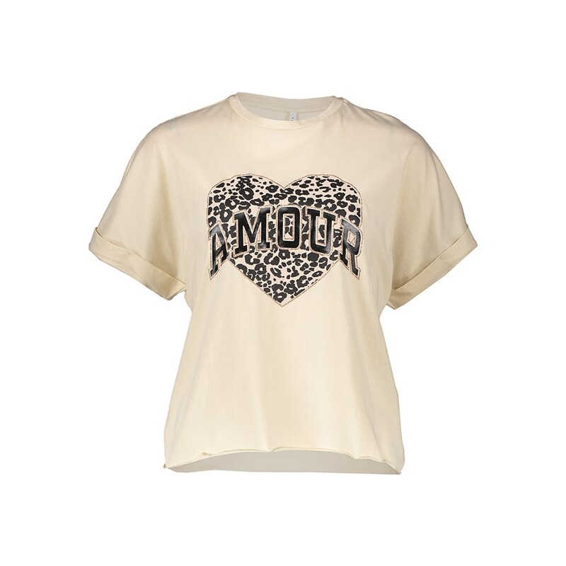 Tričko ONLY Beige 2657927