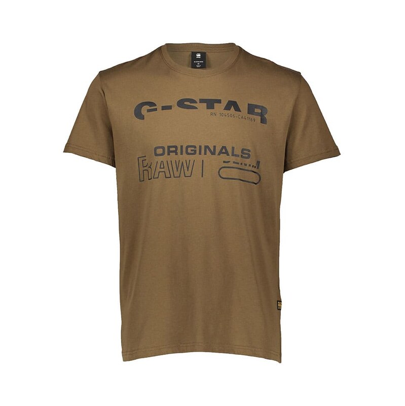 Tričko G-Star Khaki 860958