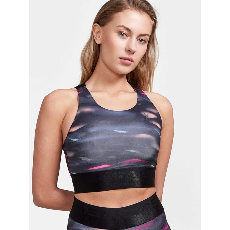 Sportovní podprsenka Craft Schwarz/ Bunt 7184872