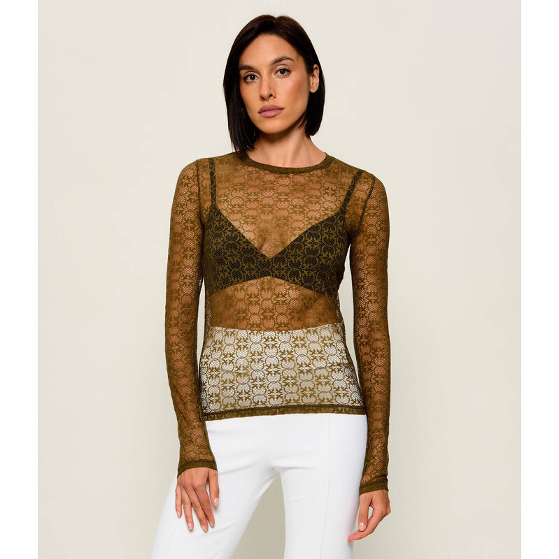 Pinko Krajková halenka Rover | Slim Fit