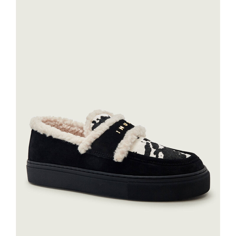 INUIKII Ohřívá mokasíny Print | shearling | zamsz