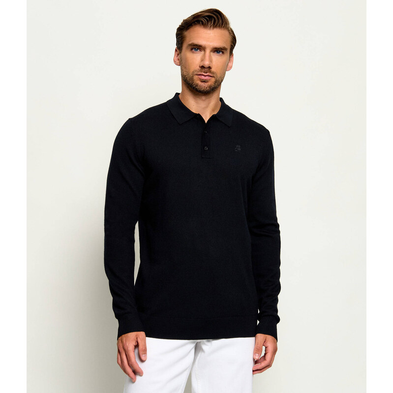 Karl Lagerfeld Vlněné polokošile | regular fit