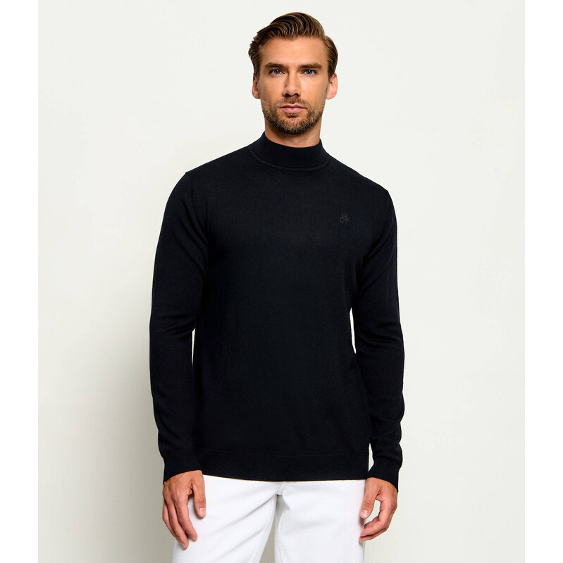 Karl Lagerfeld Vlněný polorolák | regular fit