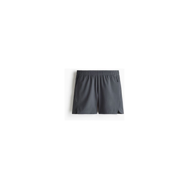 H&M - Sportovní šortky DryMove - Olověně Šedá