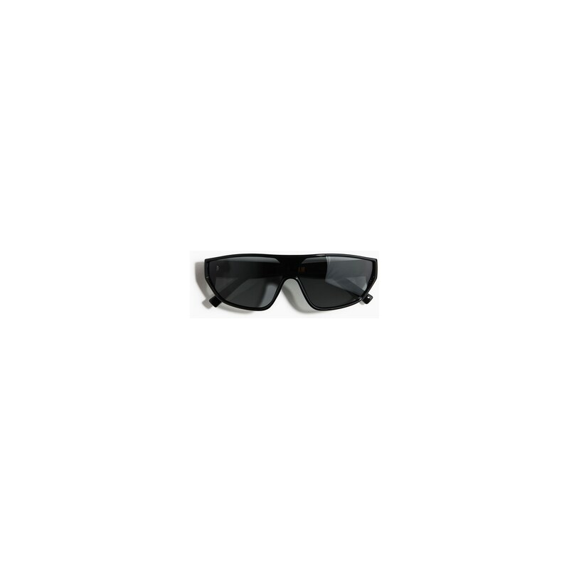 H&M - Polarizované sluneční brýle visor - Černá